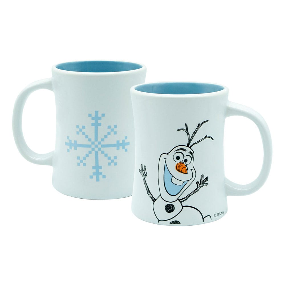 Disney Frozen: El reino del hielo Taza con relieve en 3D Olaf 360 ml Frikytopia