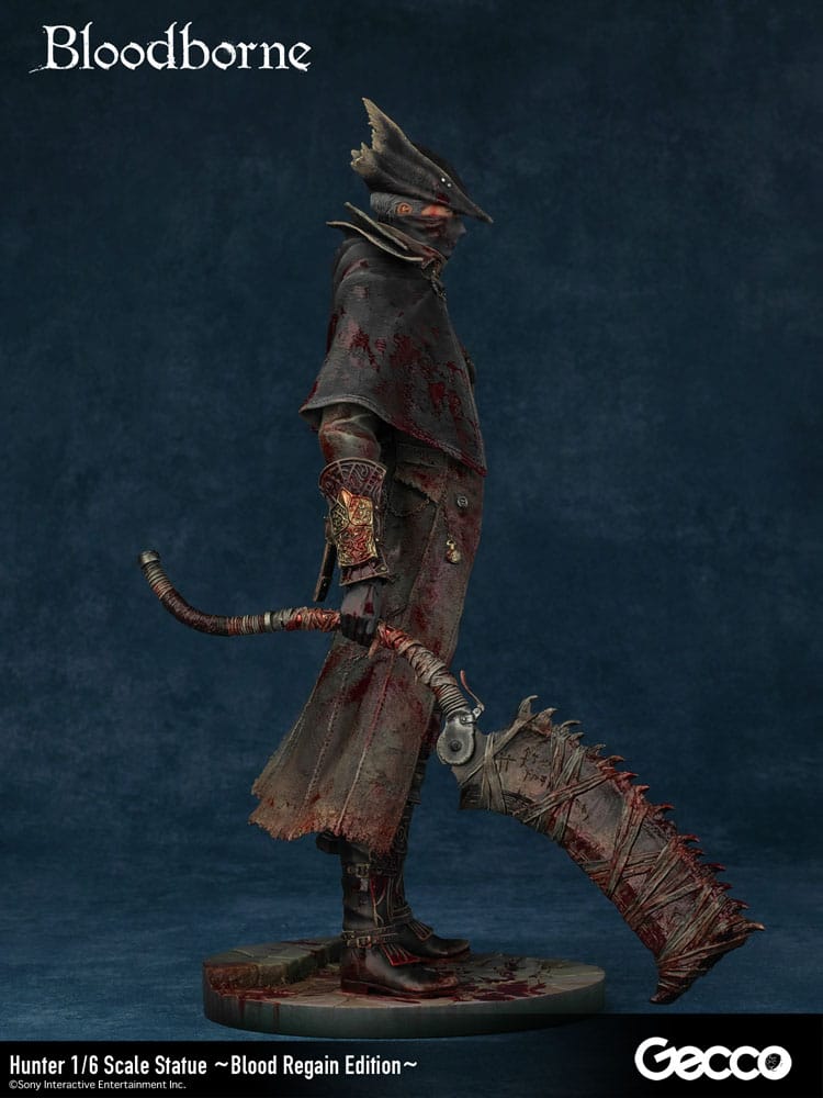 Bloodborne The Old Hunters Estatua PVC 1/6 Hunter Blood Regain Edition 32 cm