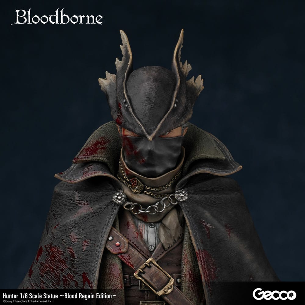 Bloodborne The Old Hunters Estatua PVC 1/6 Hunter Blood Regain Edition 32 cm