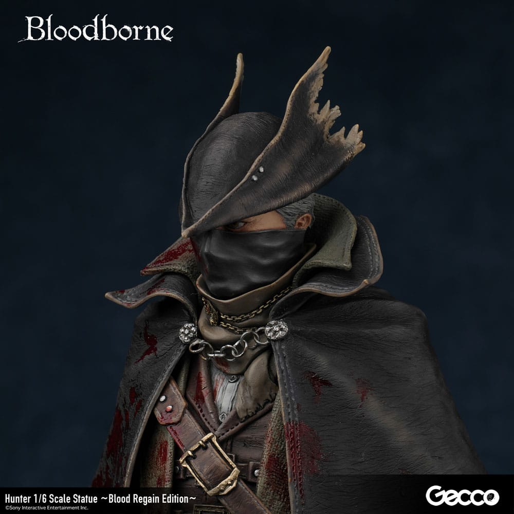 Bloodborne The Old Hunters Estatua PVC 1/6 Hunter Blood Regain Edition 32 cm