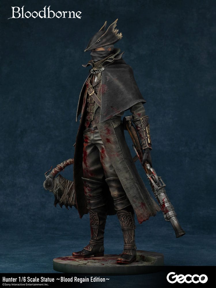 Bloodborne The Old Hunters Estatua PVC 1/6 Hunter Blood Regain Edition 32 cm