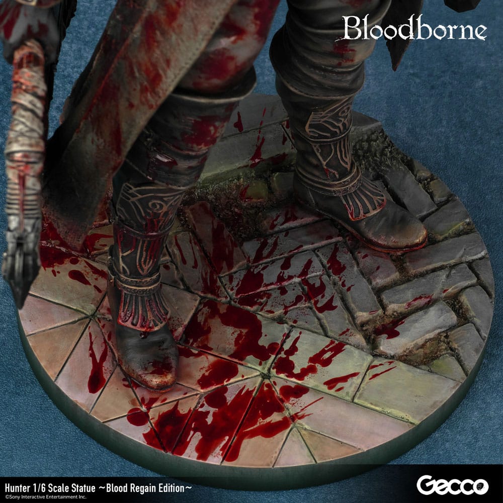 Bloodborne The Old Hunters Estatua PVC 1/6 Hunter Blood Regain Edition 32 cm