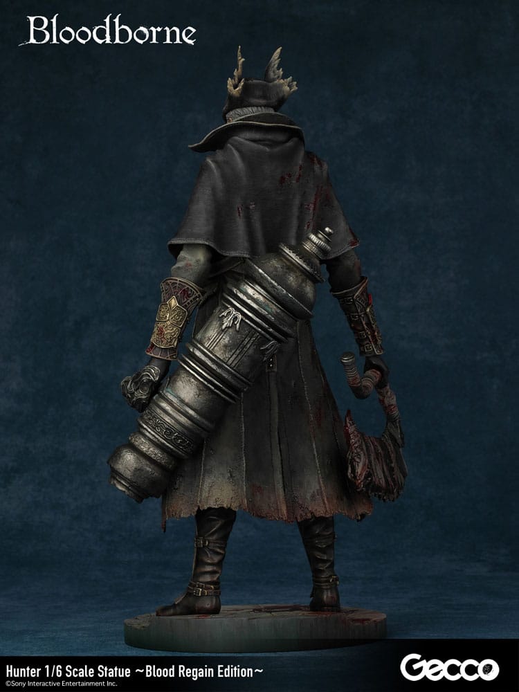 Bloodborne The Old Hunters Estatua PVC 1/6 Hunter Blood Regain Edition 32 cm