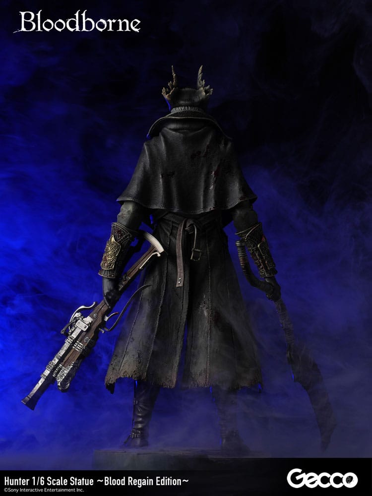Bloodborne The Old Hunters Estatua PVC 1/6 Hunter Blood Regain Edition 32 cm