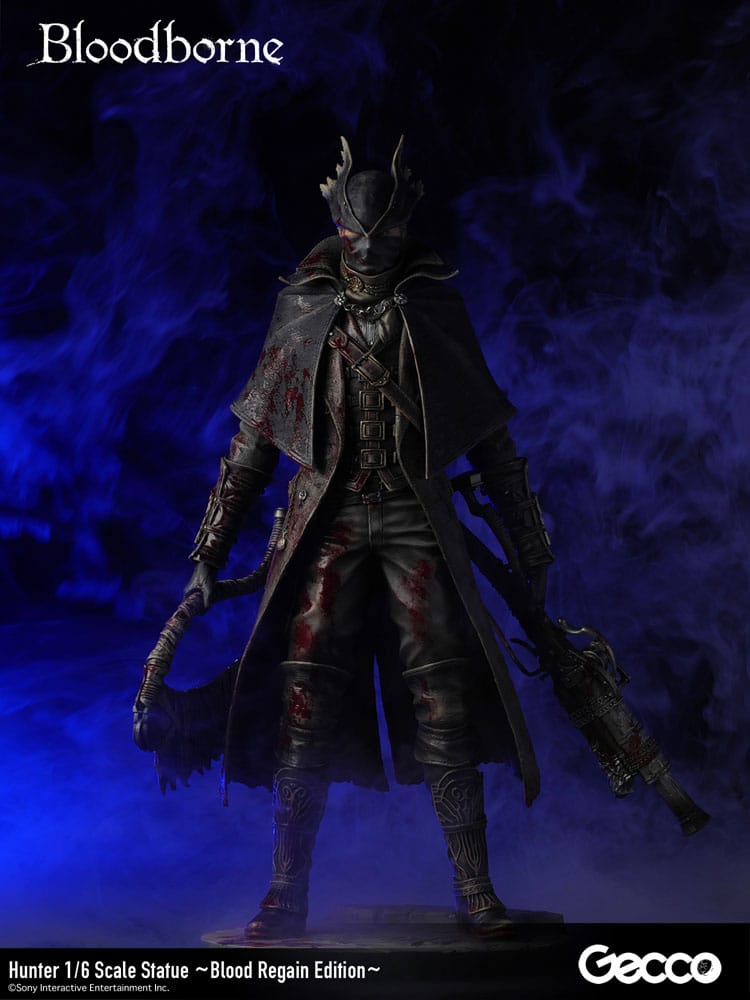 Bloodborne The Old Hunters Estatua PVC 1/6 Hunter Blood Regain Edition 32 cm
