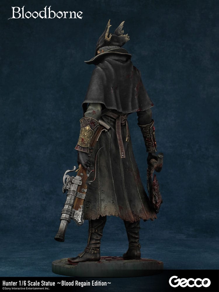 Bloodborne The Old Hunters Estatua PVC 1/6 Hunter Blood Regain Edition 32 cm