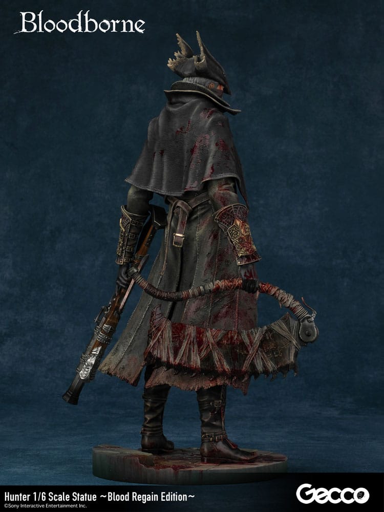 Bloodborne The Old Hunters Estatua PVC 1/6 Hunter Blood Regain Edition 32 cm