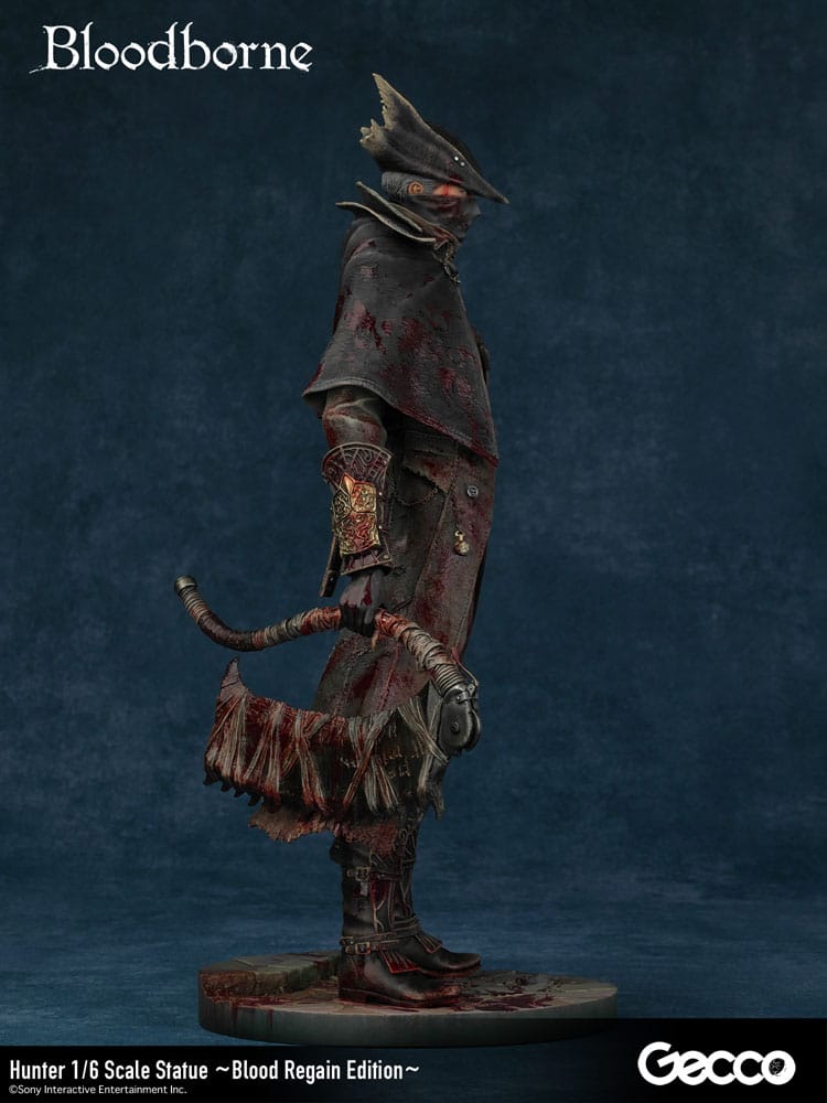 Bloodborne The Old Hunters Estatua PVC 1/6 Hunter Blood Regain Edition 32 cm