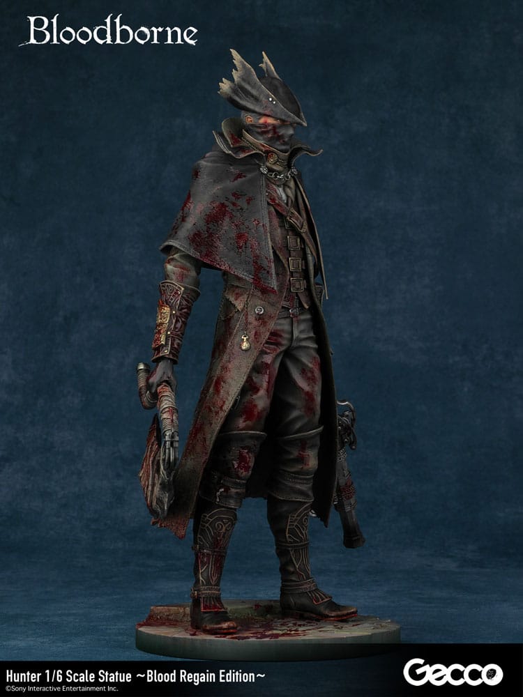 Bloodborne The Old Hunters Estatua PVC 1/6 Hunter Blood Regain Edition 32 cm