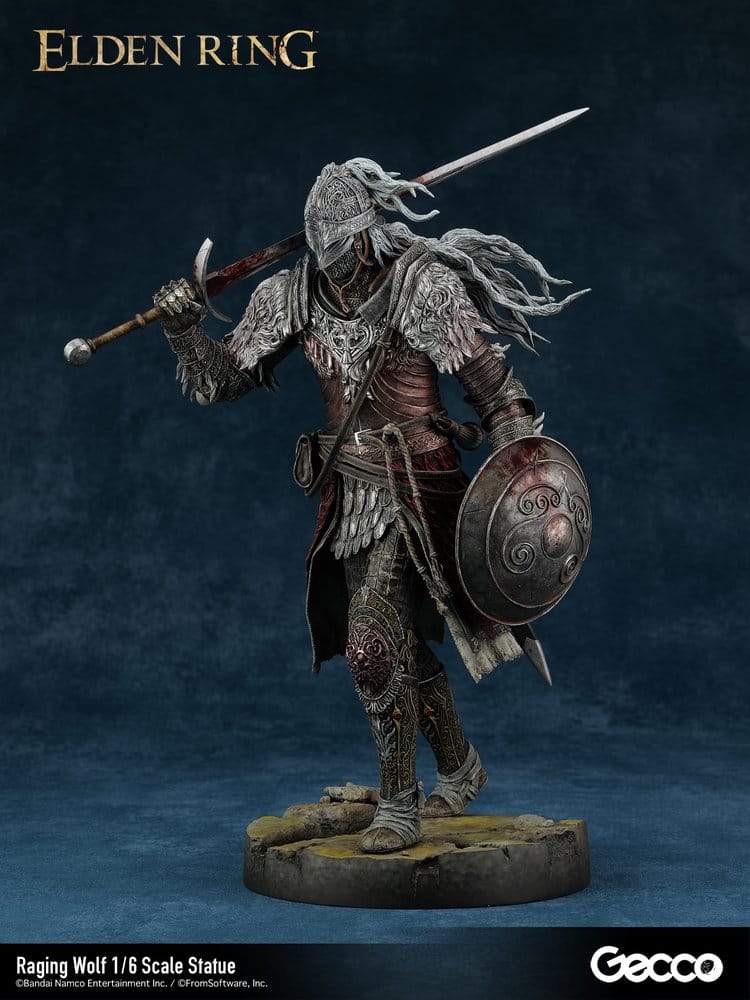 Elden Ring Figura PVC 1/6 Raging Wolf 33 cm