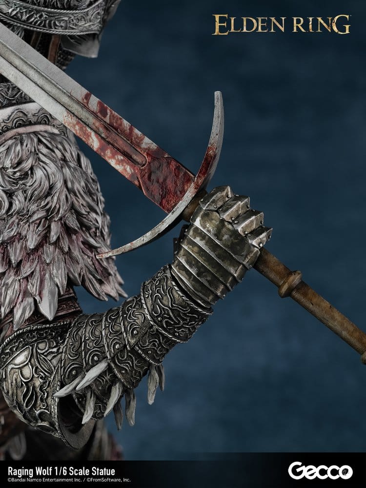 Elden Ring Figura PVC 1/6 Raging Wolf 33 cm