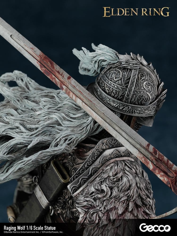 Elden Ring Figura PVC 1/6 Raging Wolf 33 cm