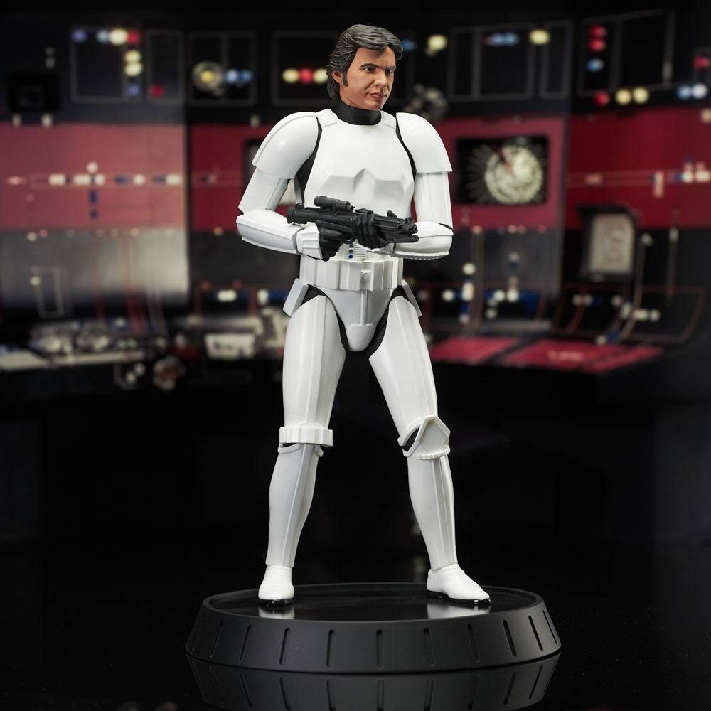 Star Wars Episode IV Estatua Milestones 1/6 Han Solo (Stormtrooper Disguise) 40th Anniversary Exclusive 30 cm