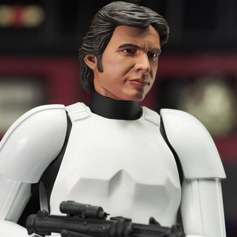 Star Wars Episode IV Estatua Milestones 1/6 Han Solo (Stormtrooper Disguise) 40th Anniversary Exclusive 30 cm