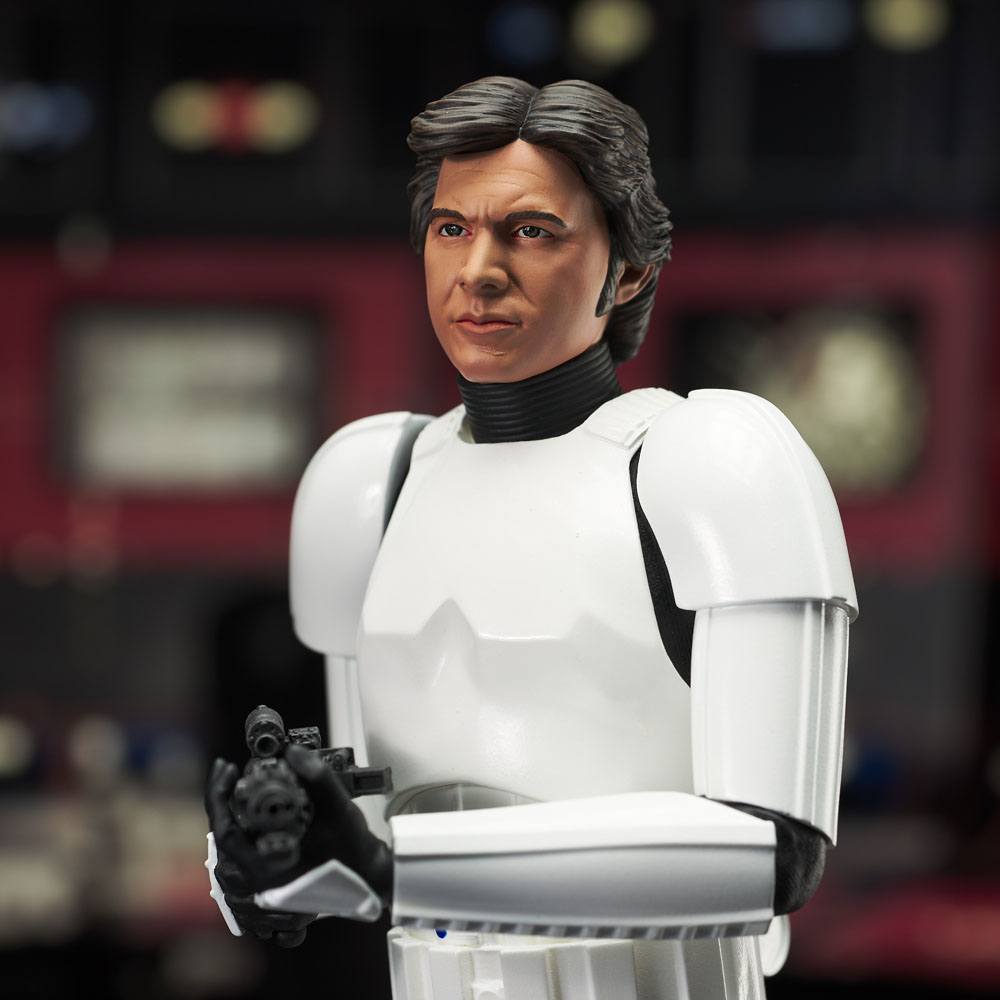 Star Wars Episode IV Estatua Milestones 1/6 Han Solo (Stormtrooper Disguise) 40th Anniversary Exclusive 30 cm