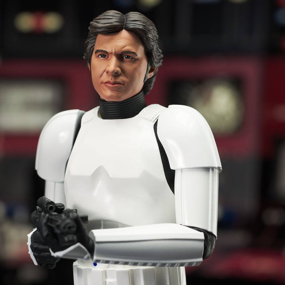 Star Wars Episode IV Estatua Milestones 1/6 Han Solo (Stormtrooper Disguise) 40th Anniversary Exclusive 30 cm
