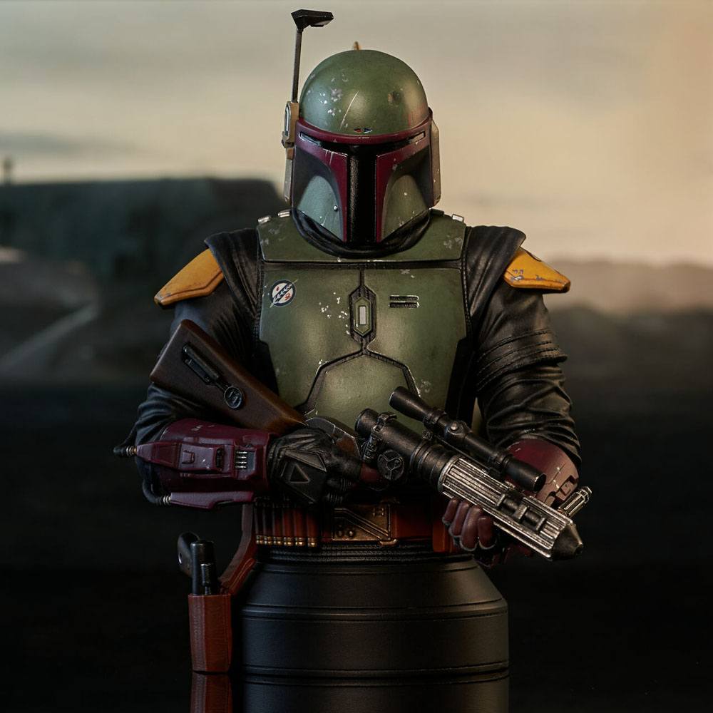 Star Wars: The Book of Boba Fett Busto 1/6 Boba Fett 15 cm