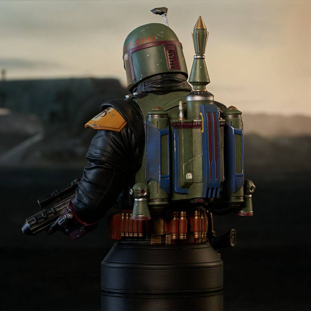 Star Wars: The Book of Boba Fett Busto 1/6 Boba Fett 15 cm