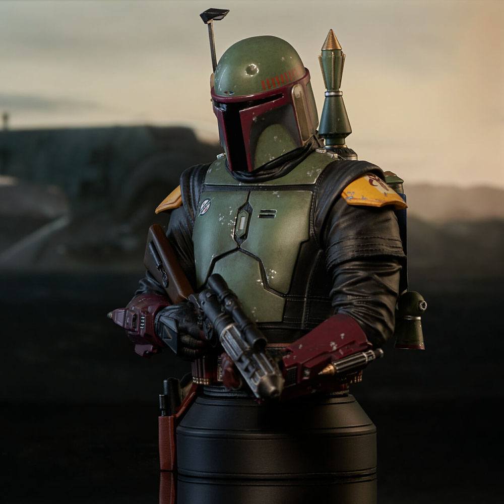 Star Wars: The Book of Boba Fett Busto 1/6 Boba Fett 15 cm