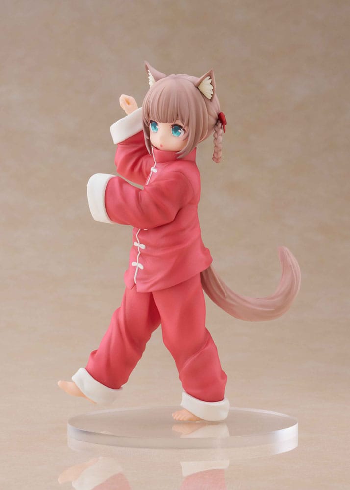 My Cat Is a Kawaii Girl Estatua Palette Dress-Up Collection Kinako Nyang fu Ver. 15 cm
