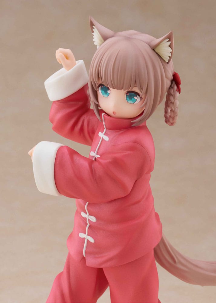 My Cat Is a Kawaii Girl Estatua Palette Dress-Up Collection Kinako Nyang fu Ver. 15 cm
