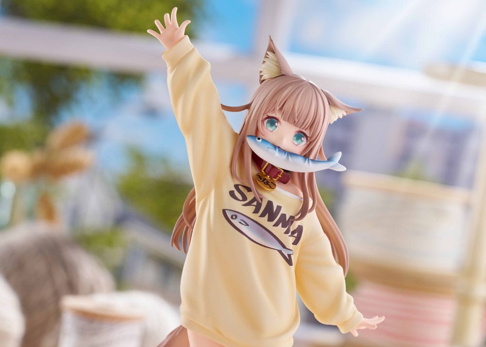 My Cat Is a Kawaii Girl Estatua 1/6 Kinako Play With Ver. AmiAmi  Limited Edition 21 cm