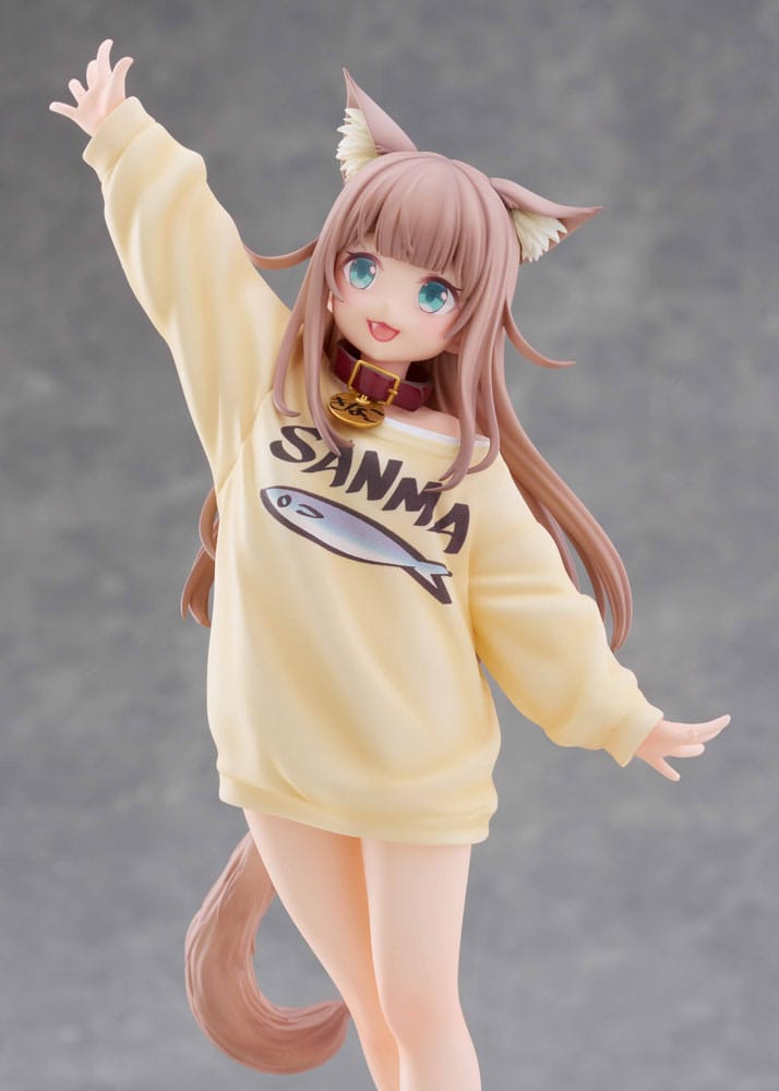 My Cat Is a Kawaii Girl Estatua 1/6 Kinako Play With Ver. AmiAmi  Limited Edition 21 cm