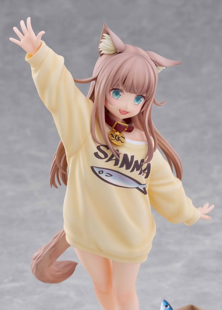 My Cat Is a Kawaii Girl Estatua 1/6 Kinako Play With Ver. AmiAmi  Limited Edition 21 cm