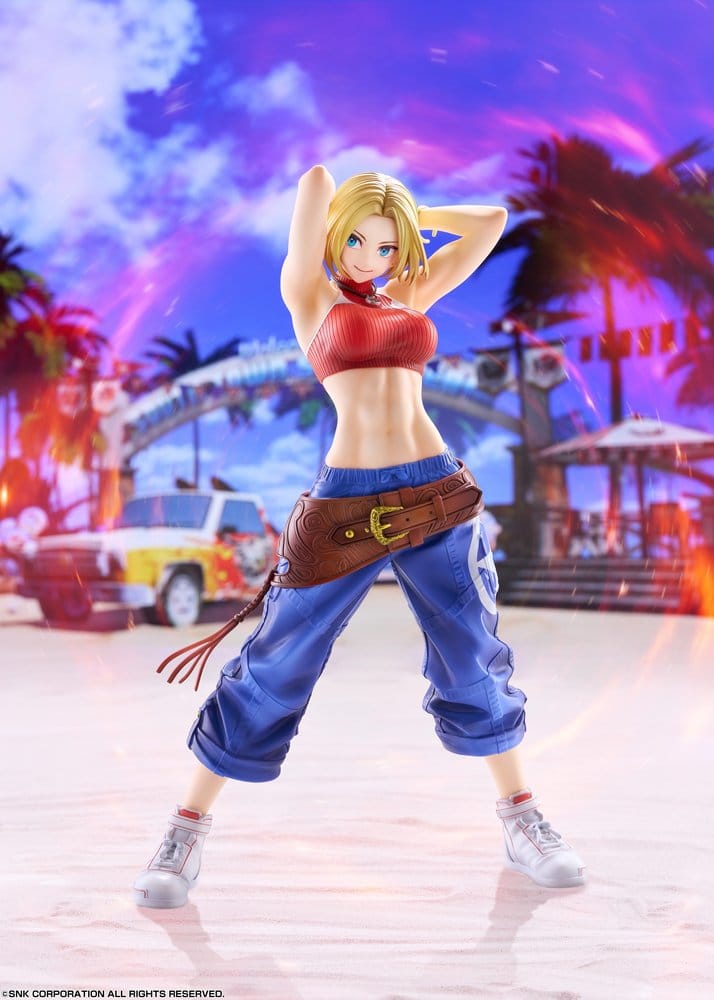 Fighting Girls Collection The King of Fighters XV Figura PVC 1/7 Blue Mary 26 cm