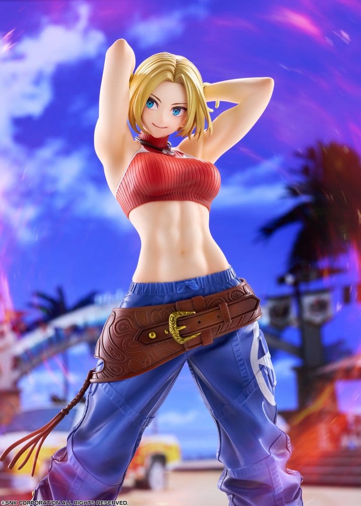 Fighting Girls Collection The King of Fighters XV Figura PVC 1/7 Blue Mary 26 cm