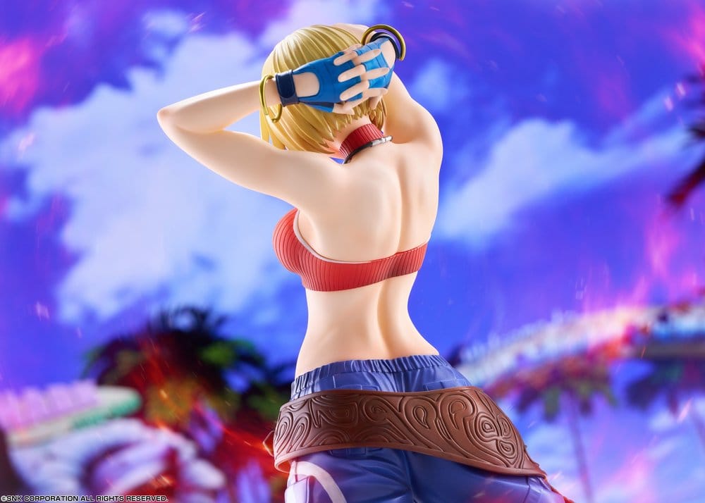 Fighting Girls Collection The King of Fighters XV Figura PVC 1/7 Blue Mary 26 cm