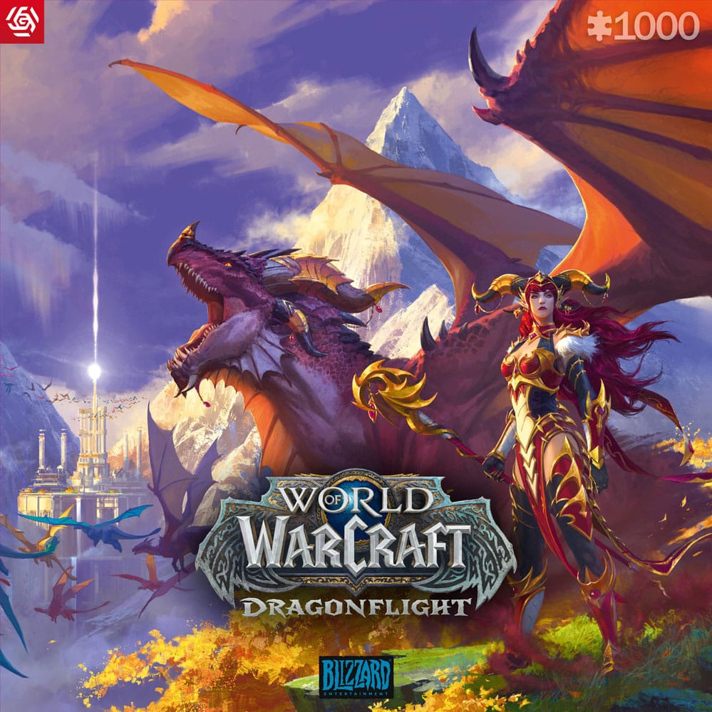World of Warcraft Puzzle Gaming Dragonflight Alexstrasza (1000 piezas) Frikytopia