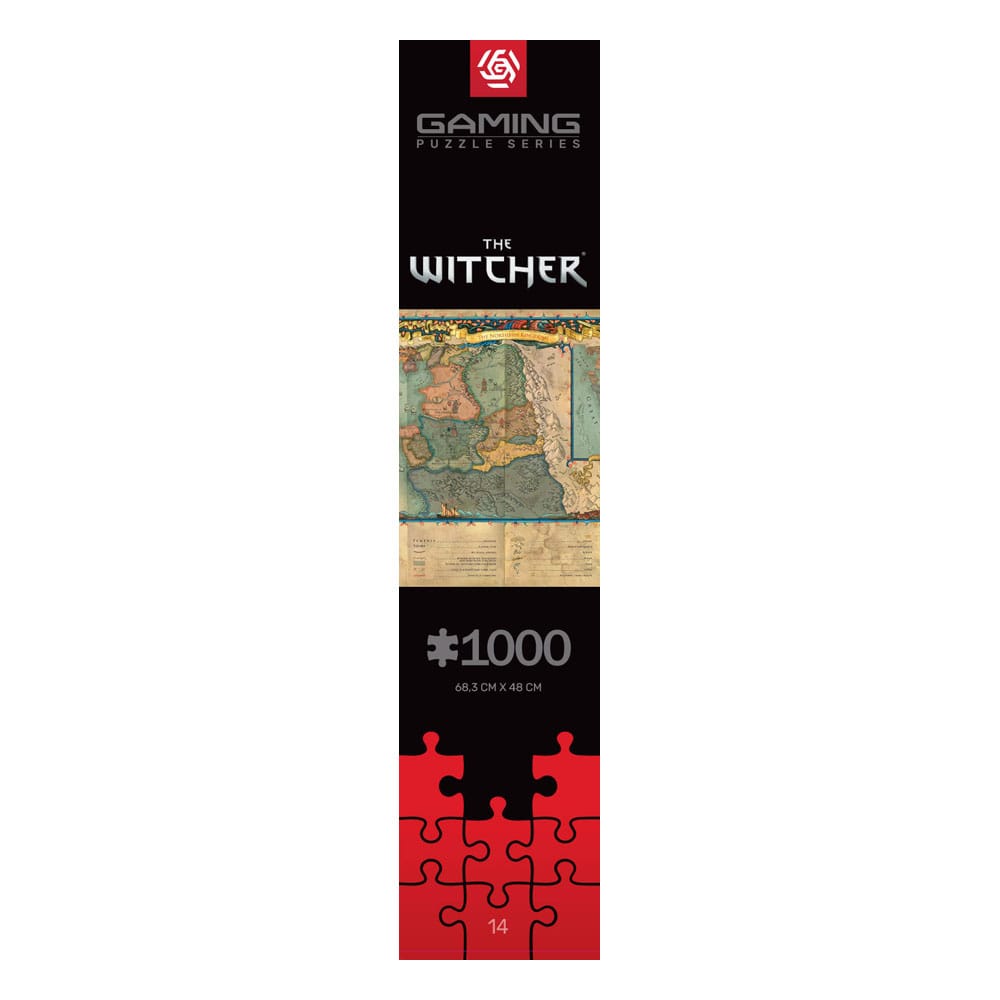 The Witcher 3 Puzzle Gaming The Northern Kingdoms (1000 piezas)