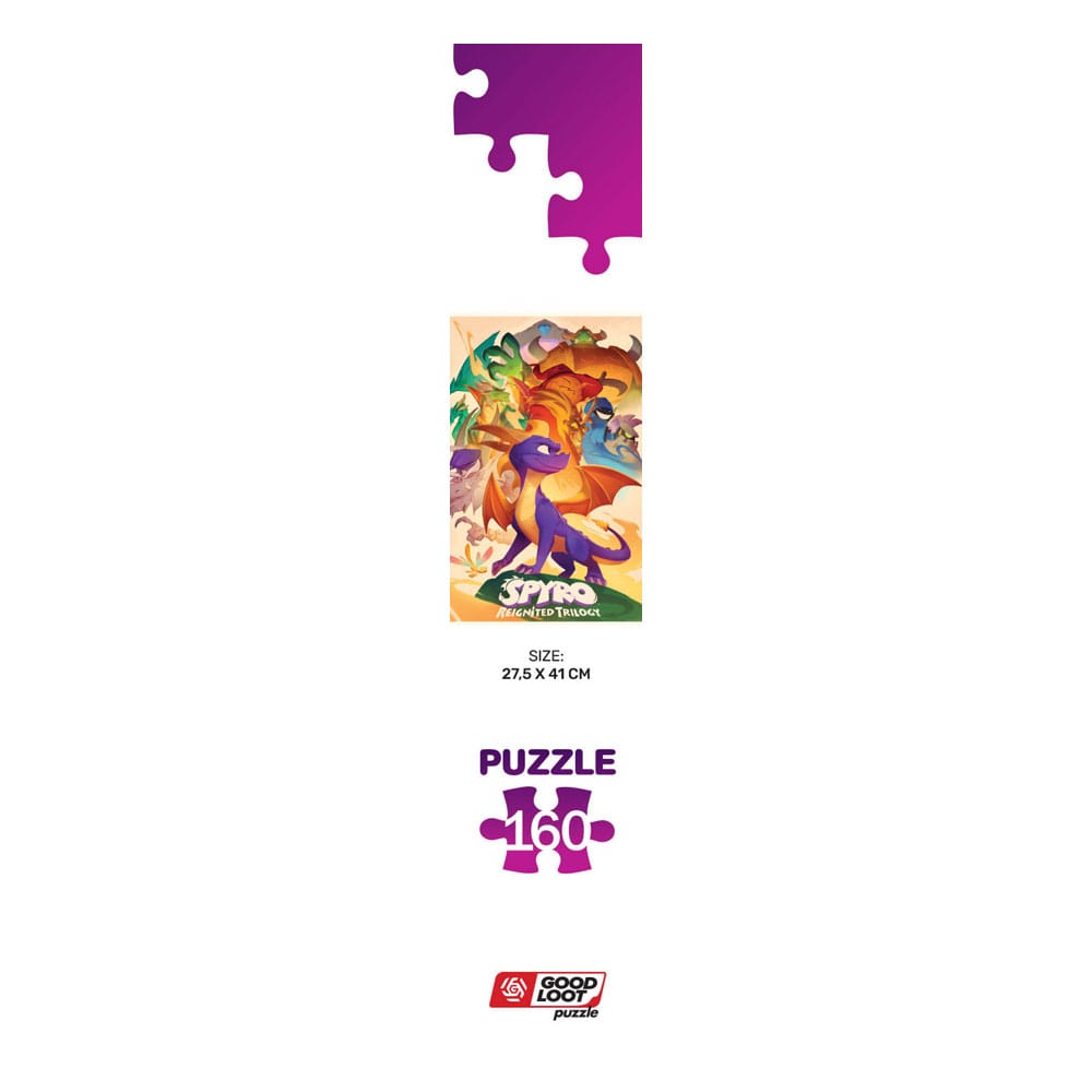 Spyro Reignited Trilogy Puzzle Kids Heroes (160 piezas)