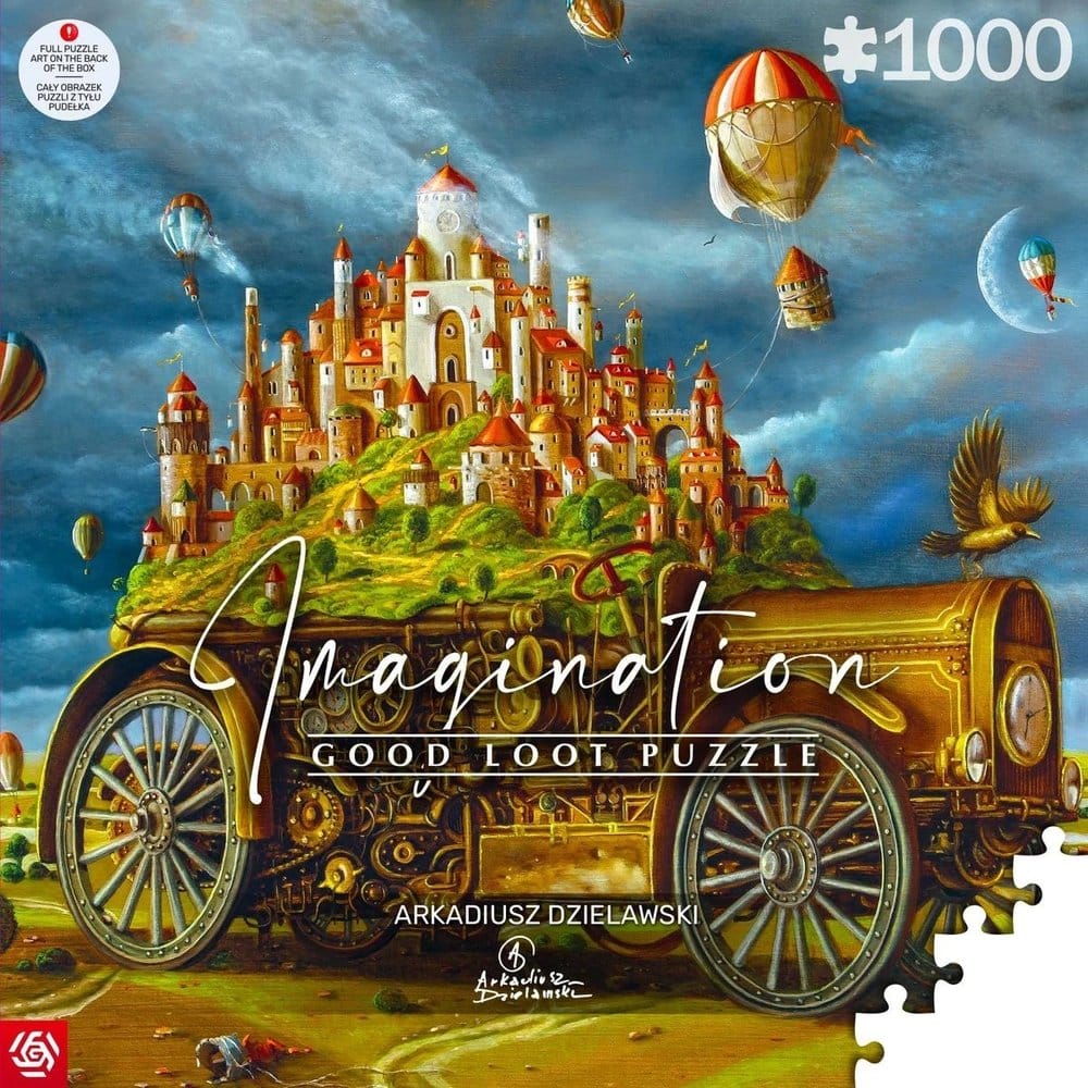 Puzzle Imagination Series Arkadiusz Dzielawski Wielka przeprowadzka (1000 piezas)