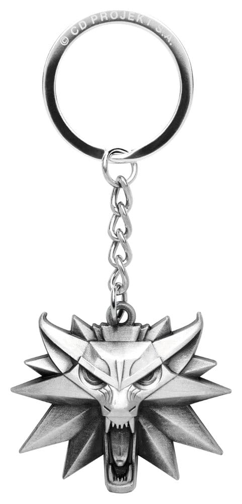 The Witcher 3 Llavero Wolf Medallion Frikytopia
