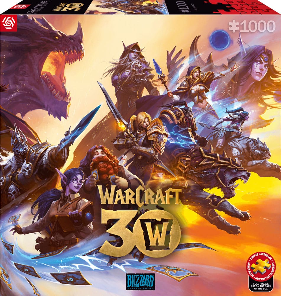 World of Warcraft Puzzle 30th Anniversary (1000 piezas) Frikytopia