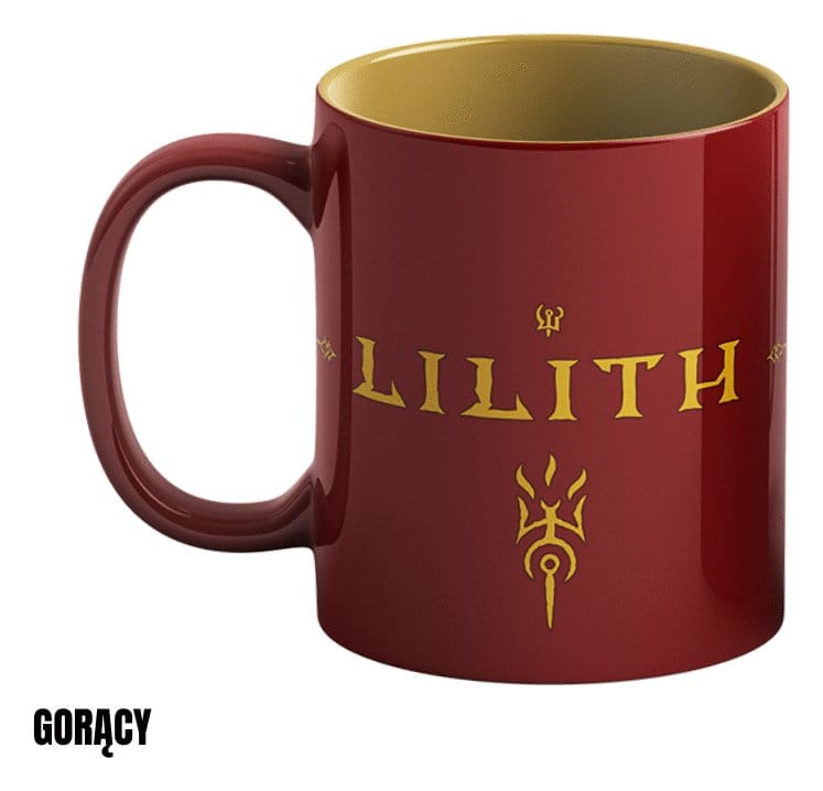 Diablo IV Taza sensitiva al calor Lilith's Blood