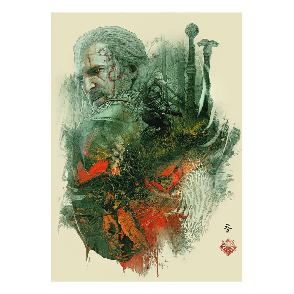 The Witcher pack de 10 Puzzle 10th Anniversary Puzzle Collection (500 Teile)