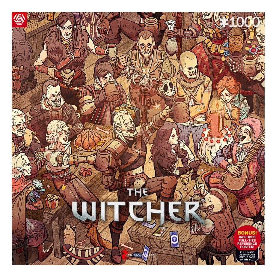 The Witcher Puzzle Birthday (1000 piezas) Frikytopia