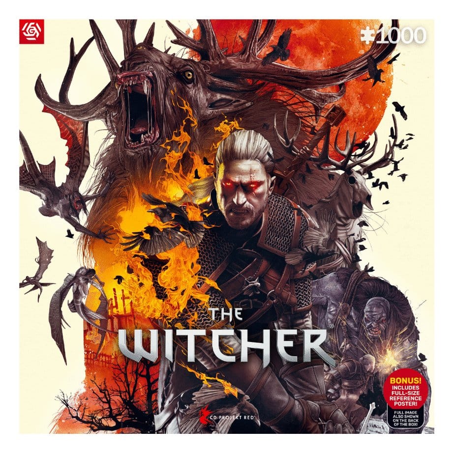 The Witcher Puzzle Monsters (1000 piezas) Frikytopia