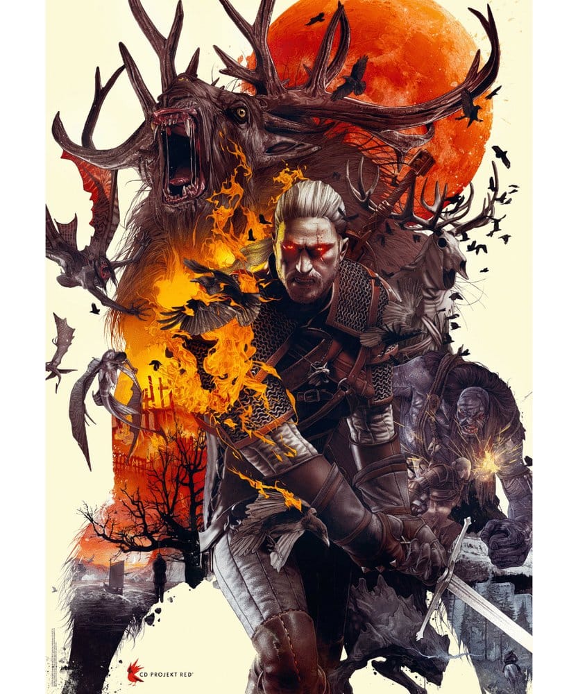 The Witcher Puzzle Monsters (1000 piezas)