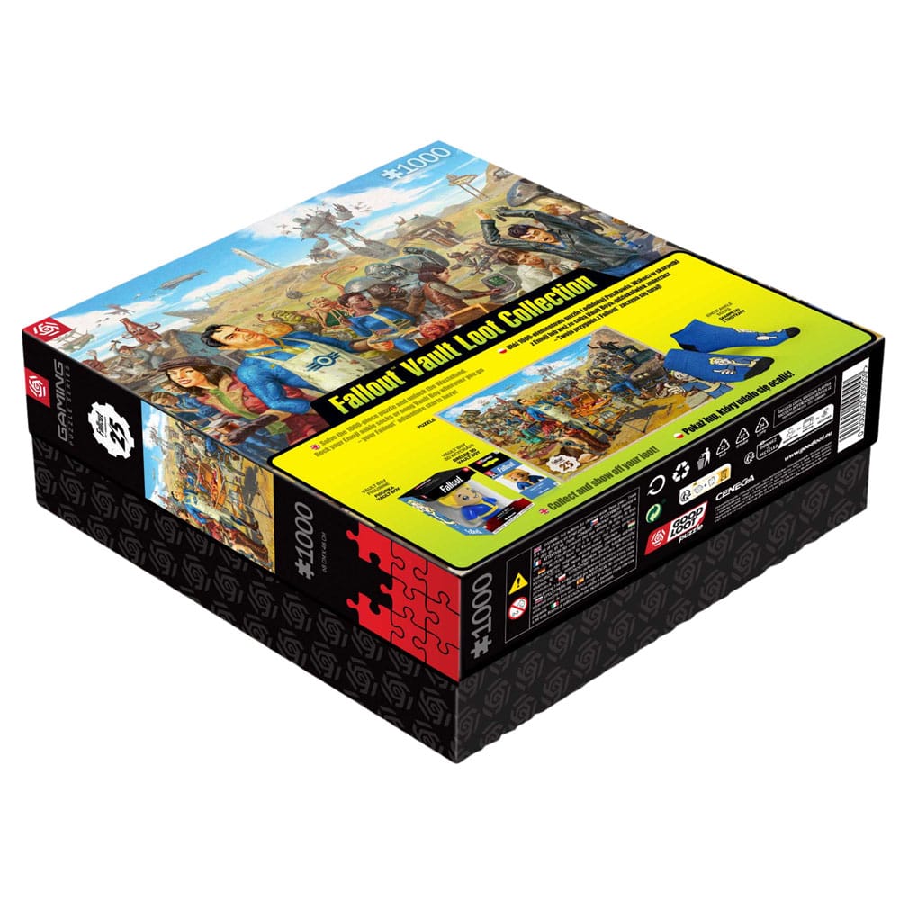 Fallout Caja de regalo Fallout Vault Loot Collection (Puzzle, calcetines, figurita y llavero)