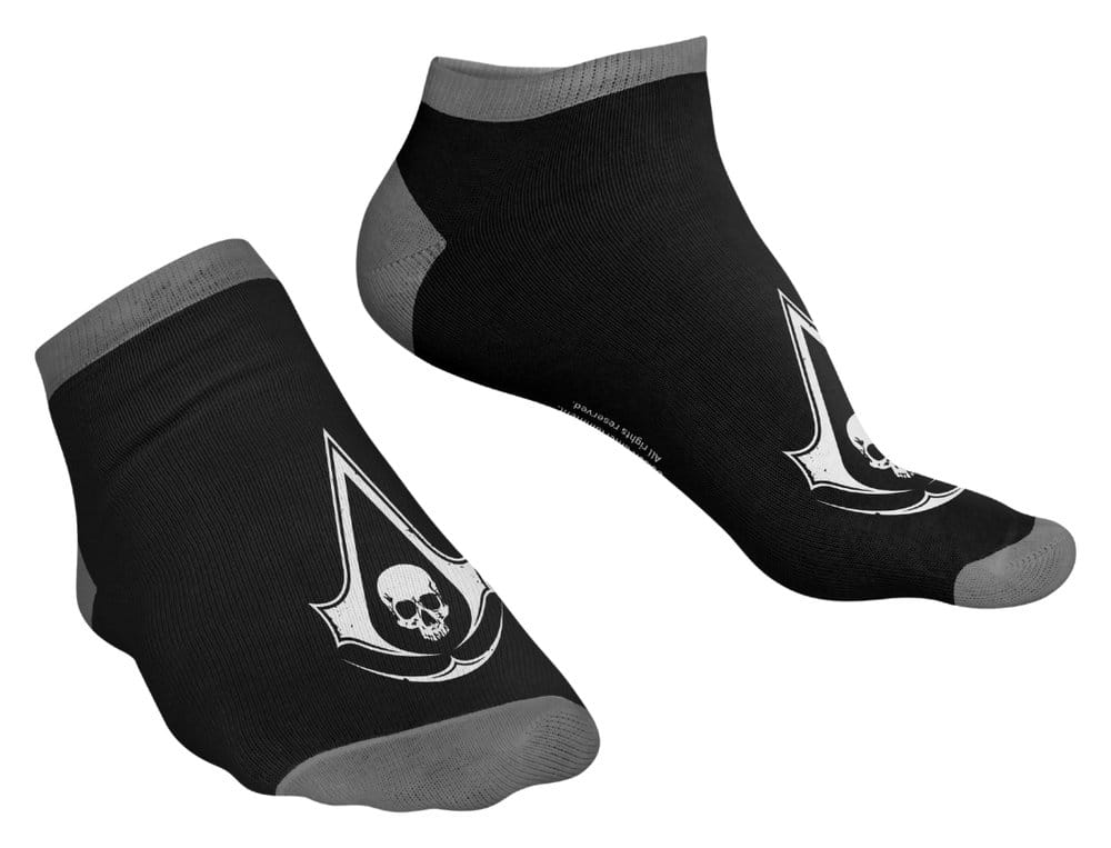 Assassin's Creed Black Flag Resynced Calcetines Crest Ankle