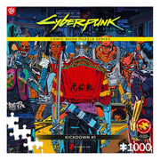 Cyberpunk 2077 Puzzle Kickdown (1000 piezas)