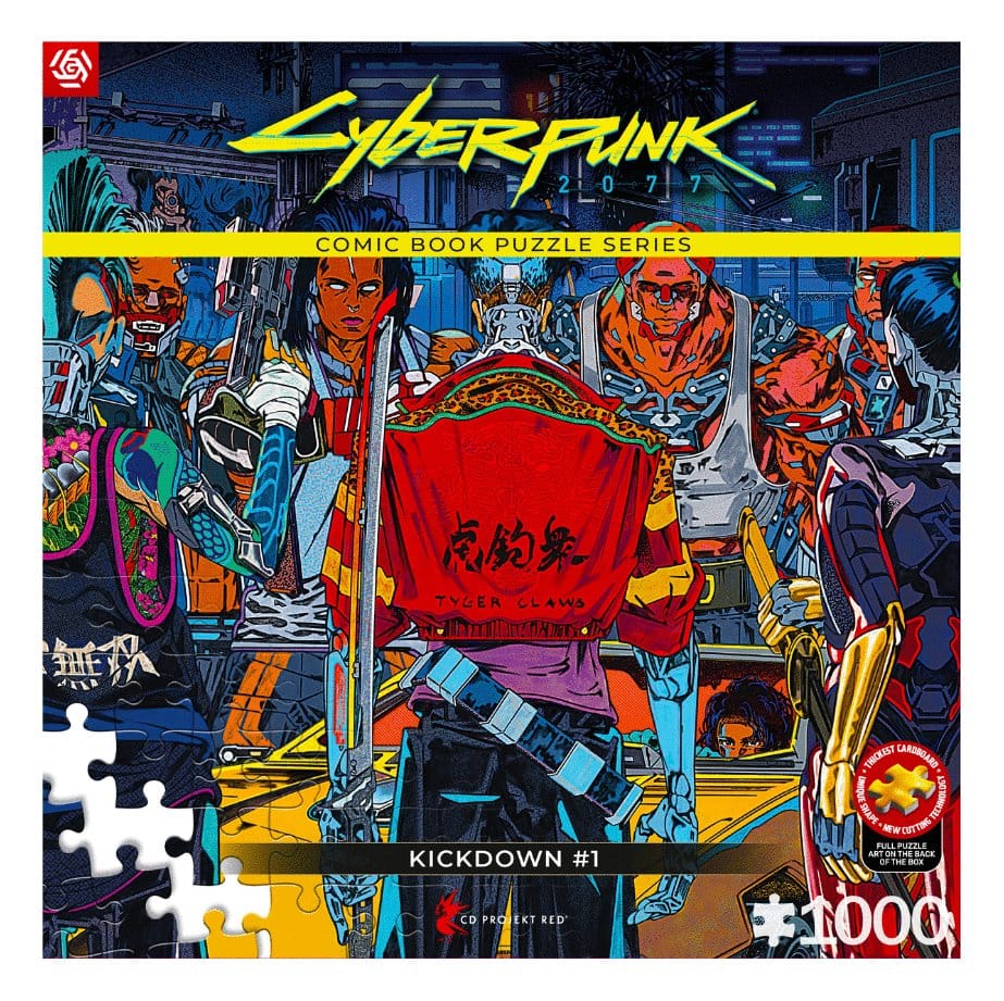 Cyberpunk 2077 Puzzle Kickdown (1000 piezas) Frikytopia