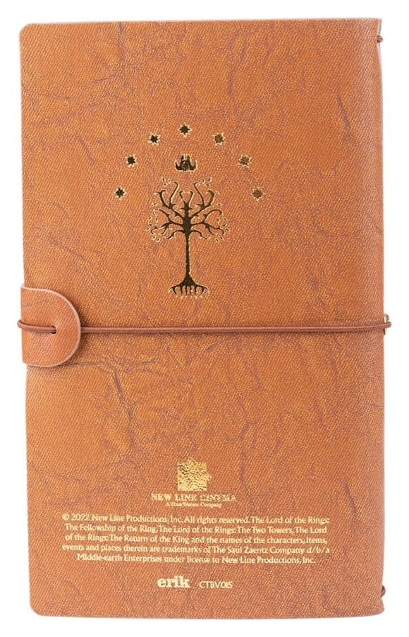 Cuaderno de viaje El Señor de los Anillos