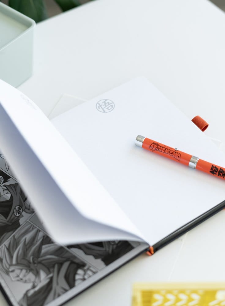 Cuaderno A5 Premium y Bolígrafo Proyector Dragon Ball Super