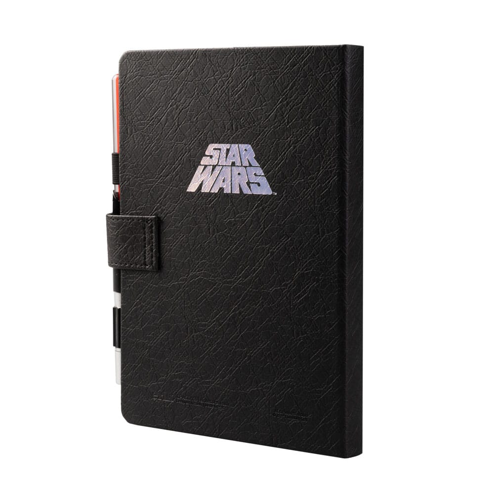 Cuaderno A5 premium + boligrafo sable de luz Darth Vader Star Wars
