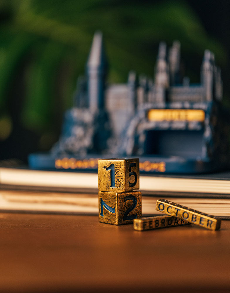 Calendario Perpetuo 3D Hogwarts Harry Potter